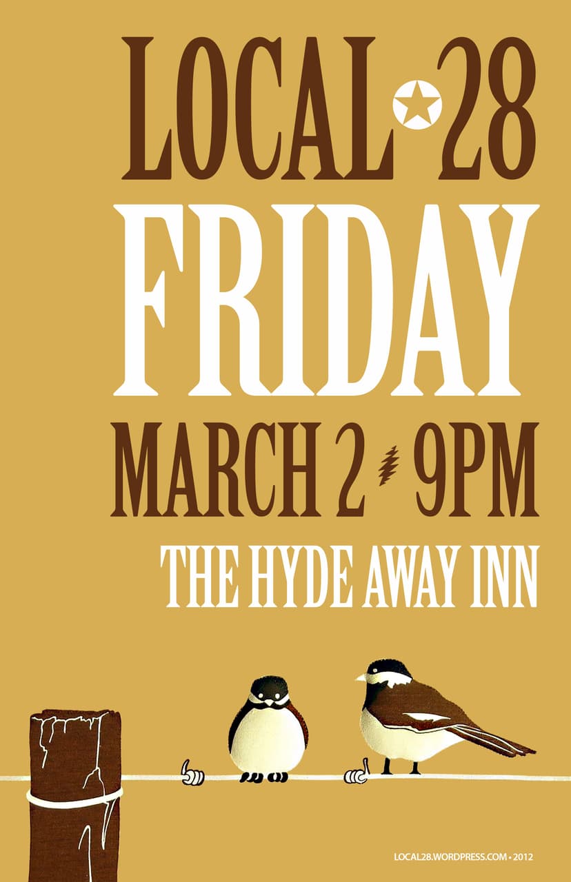 Gig poster