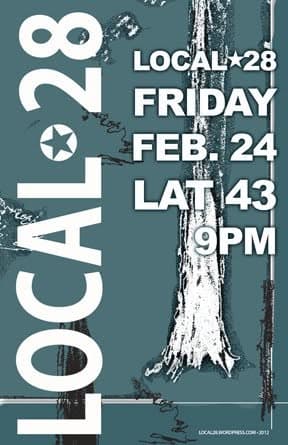 Gig poster